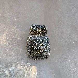 Sterling silver and Marcasite pendant